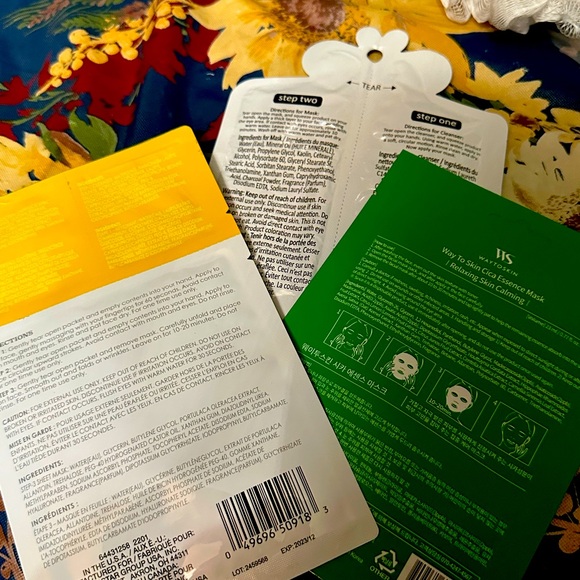 B Pure facial mask , scub, cleansing, mud/pak , all to refresh & tone your face - Picture 3 of 4